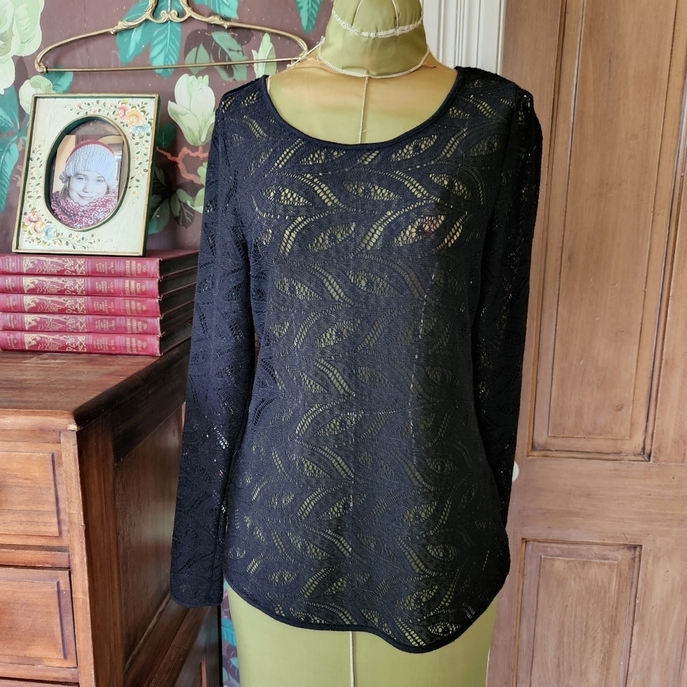 WILLOW BAY Cover Up Top Size Medium